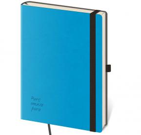 Zápisník modrý