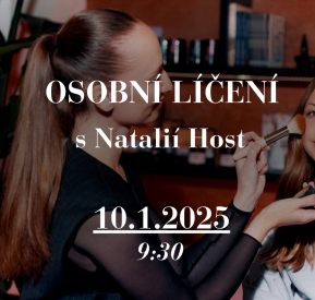 Osobní kurz líčení s Natálií Host. 10. 1. 2025 od 9:30